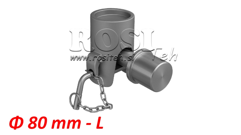 SKLÁPACÍ KULIČKA 14T PRO KESON FI80 LEVÁ