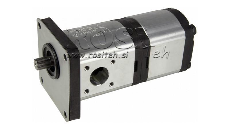 HYDRAULICKÉ ČERPADLO TRAKTOR - OEM 87472285 - CNH SÉRIA T4 26 15 cc ĽAVÉ