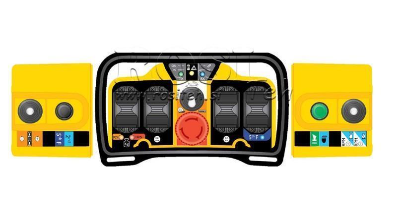 CONTROLLO REMOTO RADIO -PROPORZIONALE- ZEUS2 M4 10014 Plus