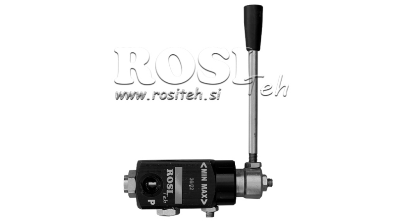 HIDRAULIKUS FÉK SZELEP - KOCKA FARMTECH TELLE-ÜRES