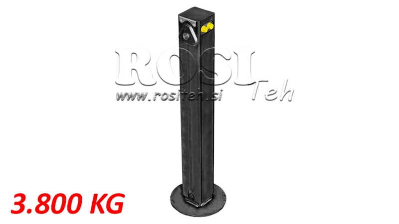 DOUBLE-ACTING HYDRAULIC SUPPORT LEG 3.8 TON 400MM
