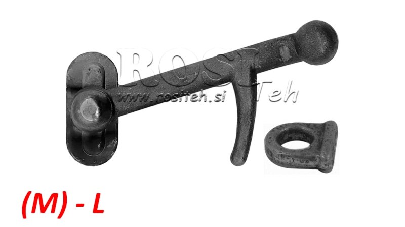 TYP ZAVÍRÁNÍ LEGERA (M) LEVÝ