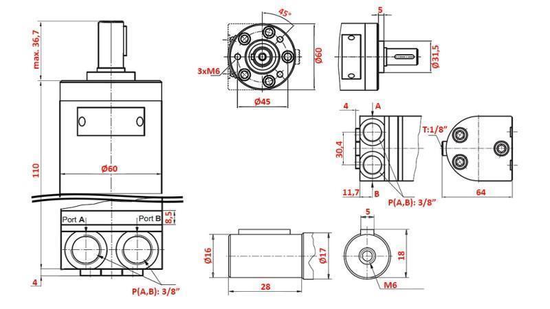 HYDROMOTOR MM 20 -zijde