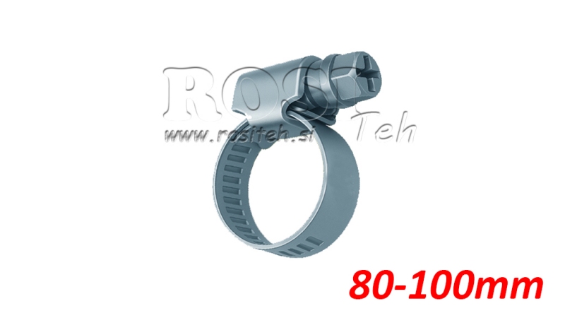 9MM- SKRUEKLEMME 80-100MM