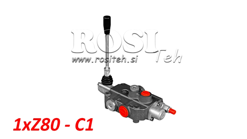 HIDRAULISKAIS VĀRSTS 1XZ80 + VIENAS DARBĪBAS C1