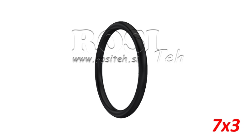 O-RING RUBBER - 7X3