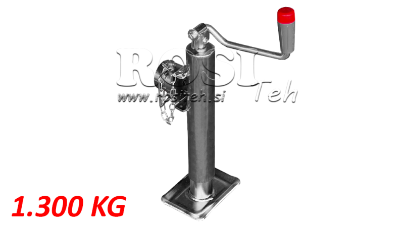 GÄNGADE STÖDBEN MED RÖRANSLUTNING 1300 KG