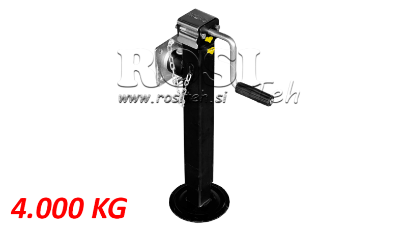 VĖRINIO PALAIKYMO KOJA SU FLANŠU 380mm - 4.000kg