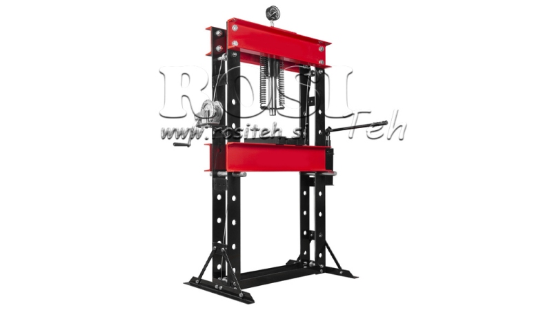 РАБОТИЛНИЧНА ХИДРАВЛИЧНА ПРЕСА ЗА ЛАГЕРИ 50Т - двускоростна