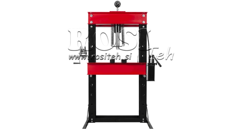 РАБОТИЛНИЧНА ХИДРАВЛИЧНА ПРЕСА ЗА ЛАГЕРИ 50Т - двускоростна