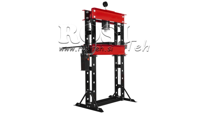 РАБОТИЛНИЧНА ХИДРАВЛИЧНА ПРЕСА ЗА ЛАГЕРИ 50Т - двускоростна