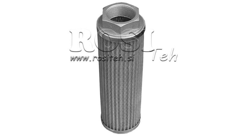 HYDRAULISK SUKSEFILTER METALL 1 1/2 - 180 LITER