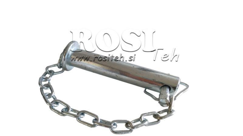 CUNEO DI SICUREZZA ECO25mm - L125mm - con catena