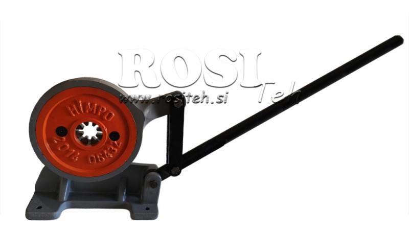 MÁQUINA MANUAL DE CRIMPADO PARA TUBOS DE BAJA PRESIÓN 4-30mm 8 DIENTES CON PROTECCIÓN