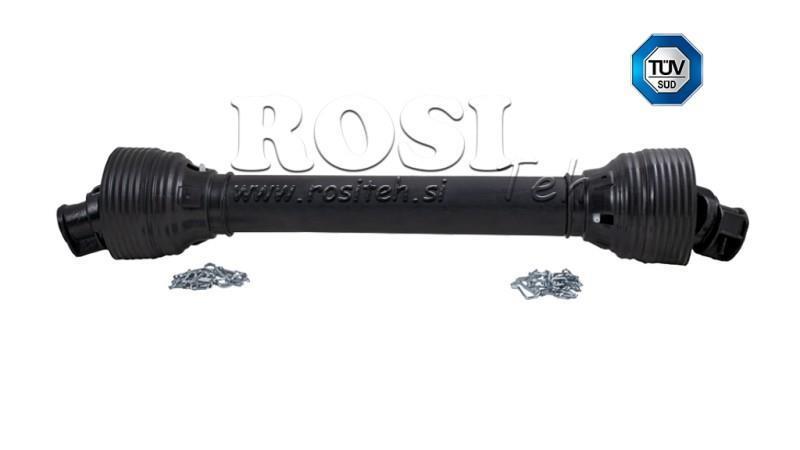 CE HOMOLOGEREN CARDANAS PROFILINE CAT.8 lengte 1000mm