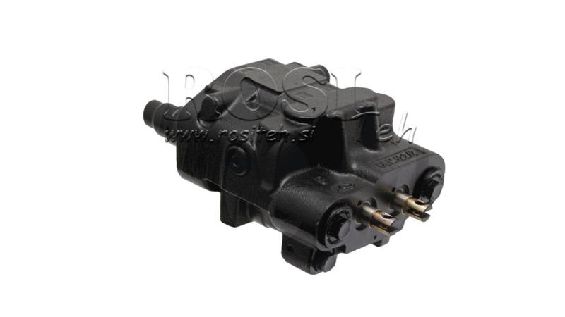 HYDRAULISK KONTROL VENTIL DLM-122/2 2xP80 L/min LASTFØLSOM MED FLYDENDE FUNKTION