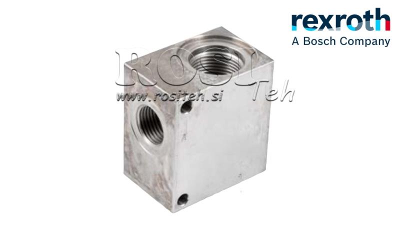 OBUDOWA DLA ZAWORU HYDRAULICZNEGO 2-DROGOWEGO REXROTH 1 150-LIT