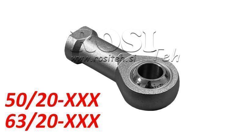 DI MONTAŻ DLA CYLINDRA PNEUMATYCZNEGO PCAS 50/20 - 63/20 (M16x1.5)