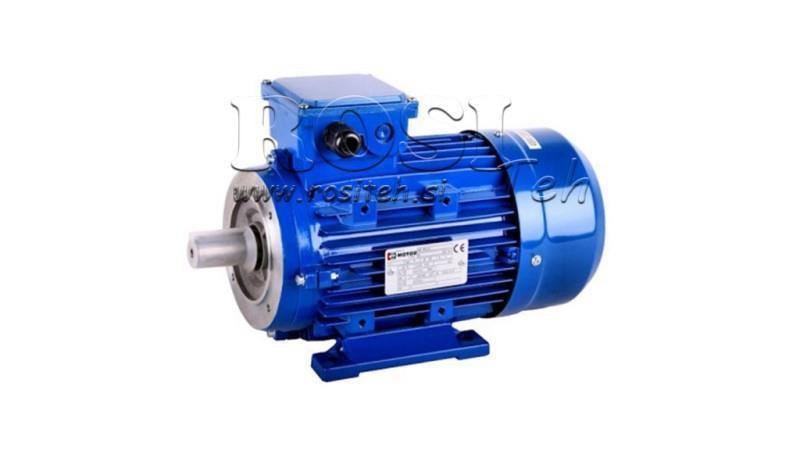 2.2kW-ELEKTROMOS MOTOR MS 90L1-2_2840rpm 3Fázis lábflange-B14