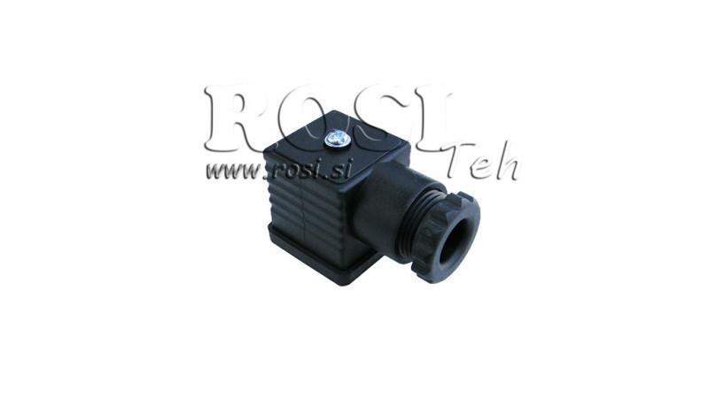 CONECTOR ELÉCTRICO -NEGRO-