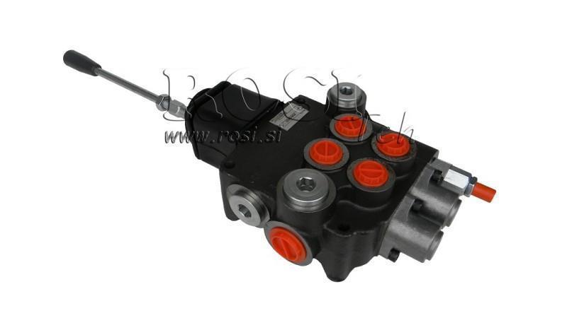 VALVOLA IDRAULICA 2xP80 JOYSTICK