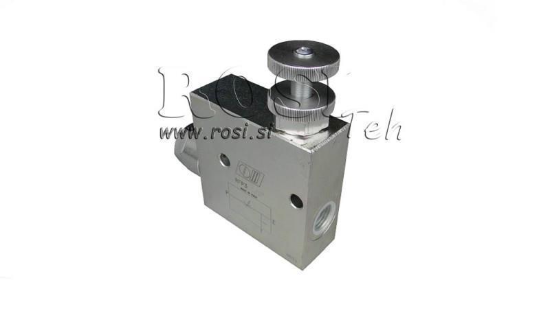 VÁLVULA DE PRIORIDAD RFP3 3/8 tanque abierto