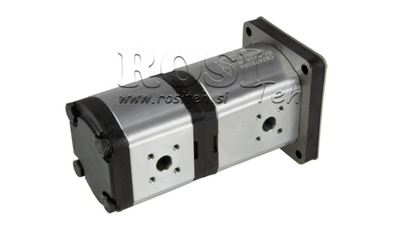 HYDRAULICKÉ ČERPADLO TRAKTOR - OEM 87472285 - CNH SÉRIA T4 26 15 cc ĽAVÉ