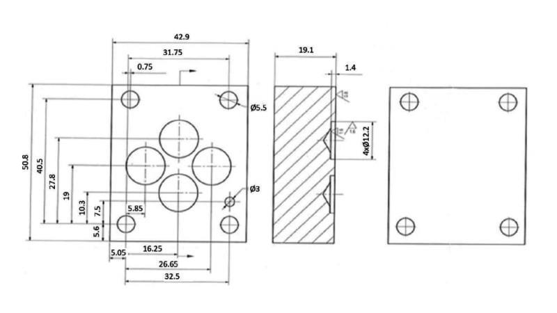 CLOSED BASE CETOP3