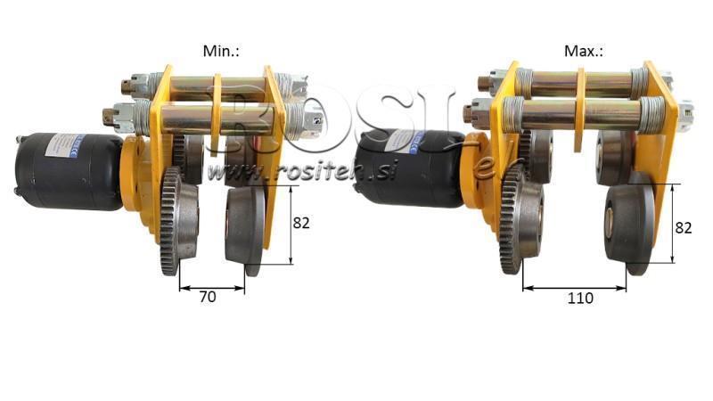 ELECTRIC DRIVE FOR INDUSTRIAL LIFT CART DWI 0.5 T