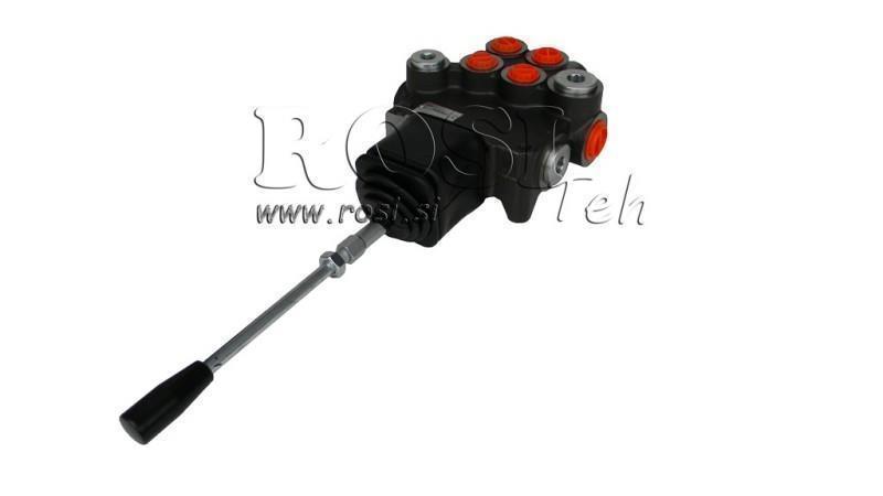 VALVOLA IDRAULICA 2xP80 JOYSTICK