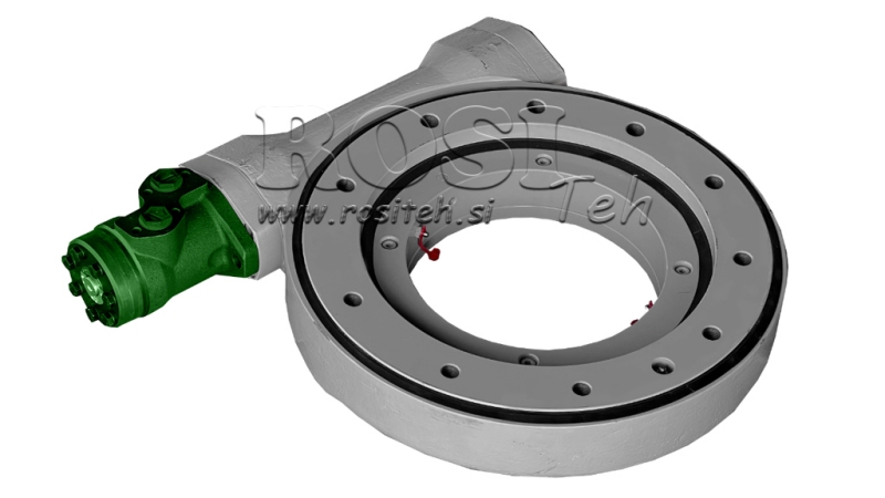 WORMWIEL ROTATIE AANDRIJFSERIE WE HP WEA7-47-25H-R