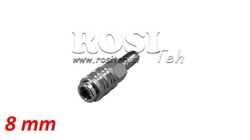 PNEUMATICKÉ RÝCHLOPLOCHY ŽENSKÉ SMREK 8mm - DN7.2