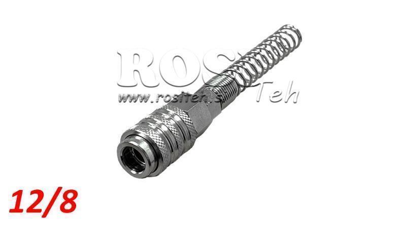RACCORD RAPIDE PNEUMATIQUE FEMELLE PRINTEMPS 12/8 - DN7.2