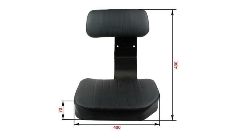 SIÈGE DE TRACTEUR PASSAGER ZETOR