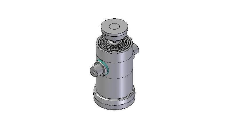 6064S -TELESCOPIC CYLINDER STANDARD/BALL 6 STAGES TRAVEL 2100 DIAMETER 240