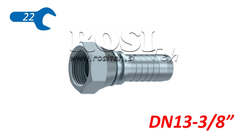 POŁĄCZENIE HYDRAULICZNE BSP ŻEŃSKIE DN13-3/8