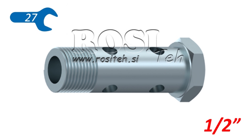 ȘURUB HIDRAULIC HOLLOW DUBLU 1/2