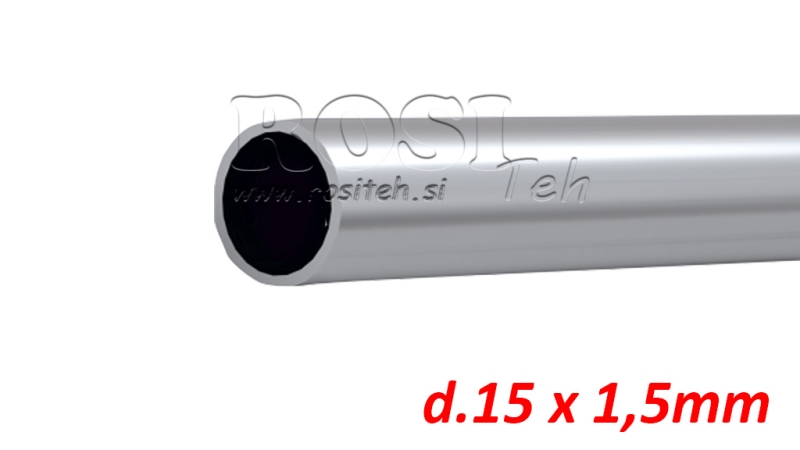 HYDRAULISCHE SLANG METAL d.15 x 1.5mm