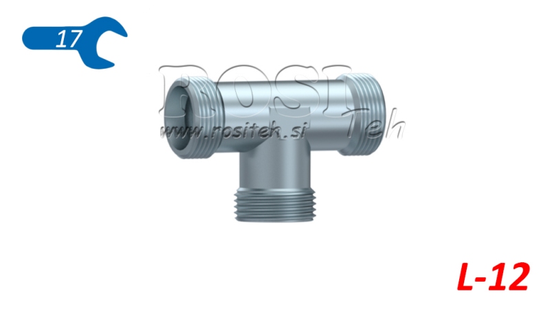 HYDRAULICKÁ T-SPOJKA L-12 S MATICOU
