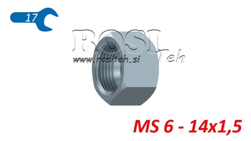 HYDRAULISCHE MOER MS 6 - 14X1.5