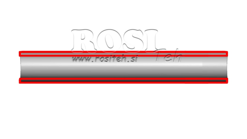 HIDRAULIKUS FÉMCSŐ d.15 x 1,5mm