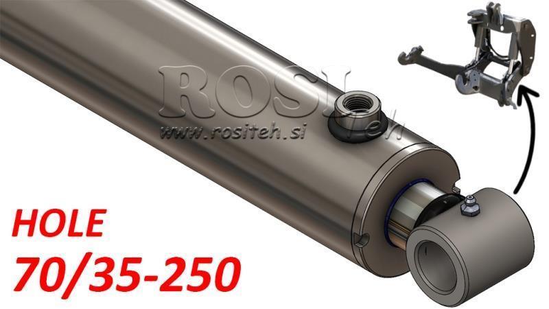 CYLINDRE HYDRAULIQUE TROU 70/35-250