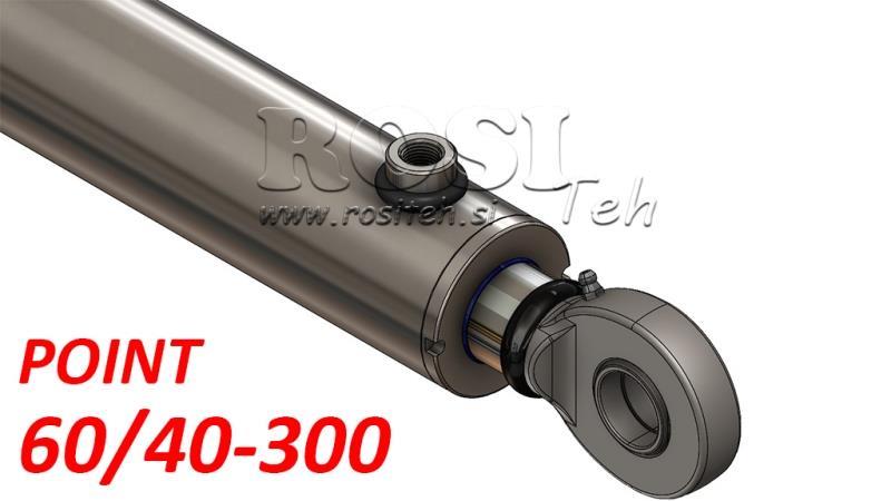 HIDRAULINIO CYLINDRO TAŠKAS 60/40-300