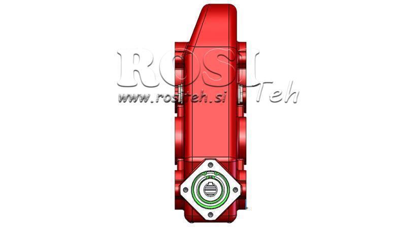 СКОРОСТНА КУТИЯ - СКОРОСТНА КУТИЯ RT500 ЗА ХИДРАВЛИЧЕН МОТОР MP/MR/MS СЪС СЪОТНОШЕНИЕ 43.6:1