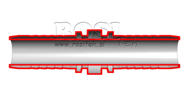 HYDRAULISCH VERBINDINGSELEMENT VOOR BUIS DN08