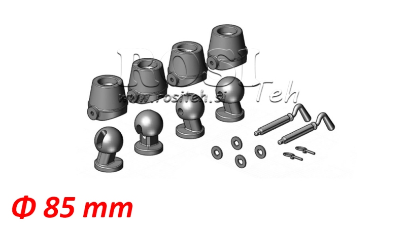 НАБОР ДЪРЖАЧИ ЗА САМОСВАЛНО ТЯЛО FI85