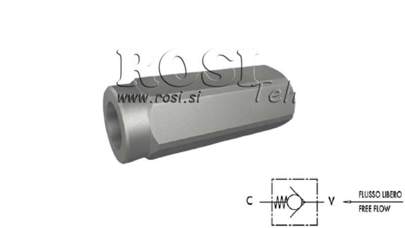 SAUGUMO VOŽTUVAS AUŠINTUVUI 1/2'' PERDAVIMAS 5 bar