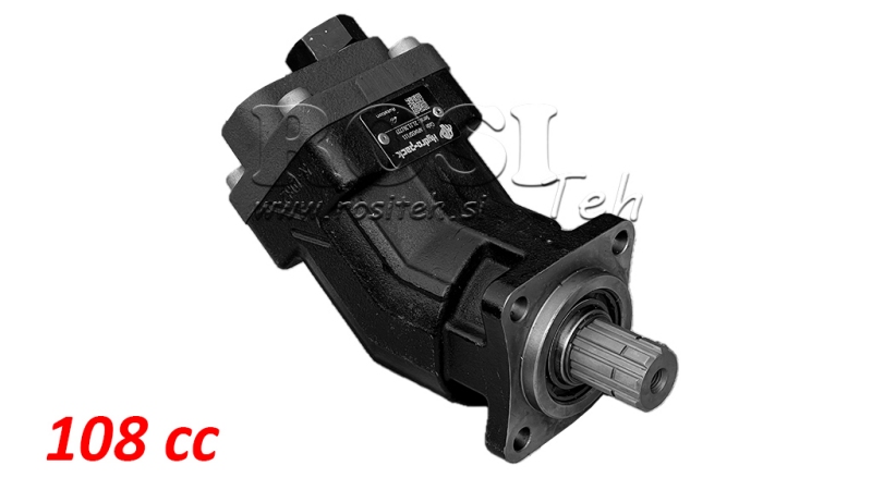 BENT AXIS PISTON PUMP 108cc