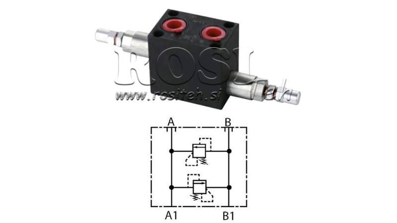 DOPPIA SICUREZZA PER YEAT-ASSEMBLATO VALVOLA (AinB) 315 BAR