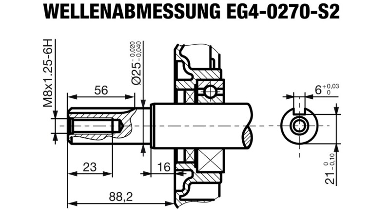 bensiini moottori EG4-270cc-6.56kW-8.92HP-3,600 RPM-E-KW25x88.2-sähkökäynnistys